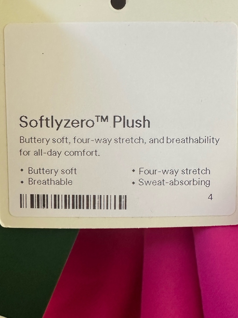 NWT Halara SoftlyZero Plush Backless Active Dress Pink 2X Built-In Shorts - Picture 5 of 5